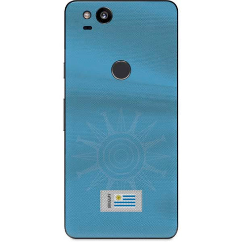Uruguay Soccer Flag Google Pixel 2 Skin